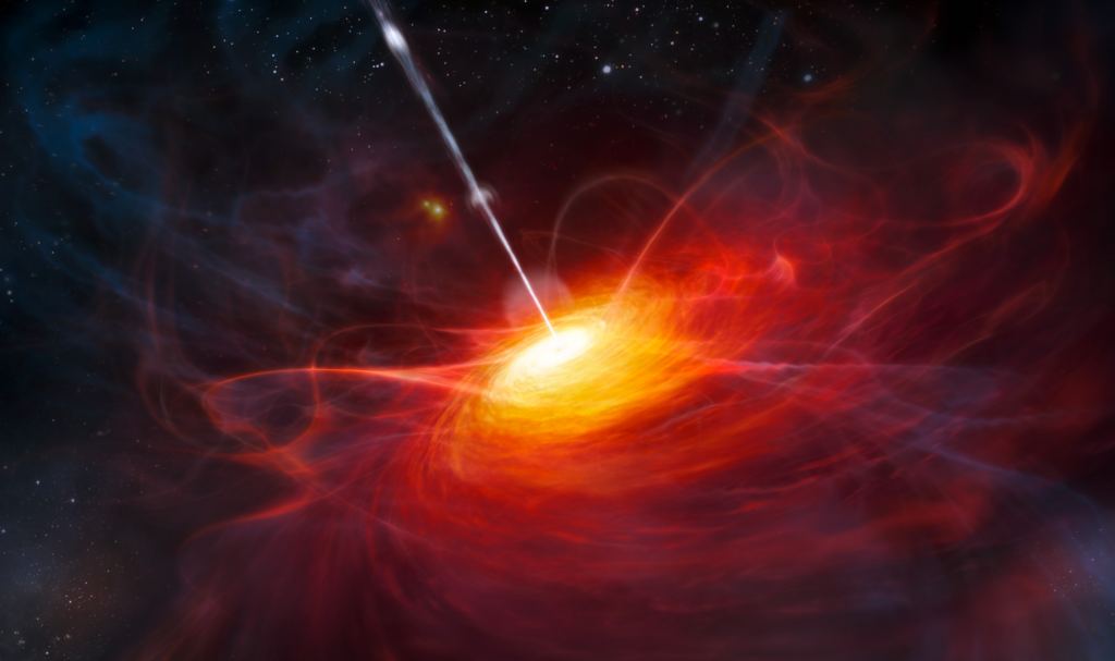 The new simulation explains how supermassive black holes grew so quickly